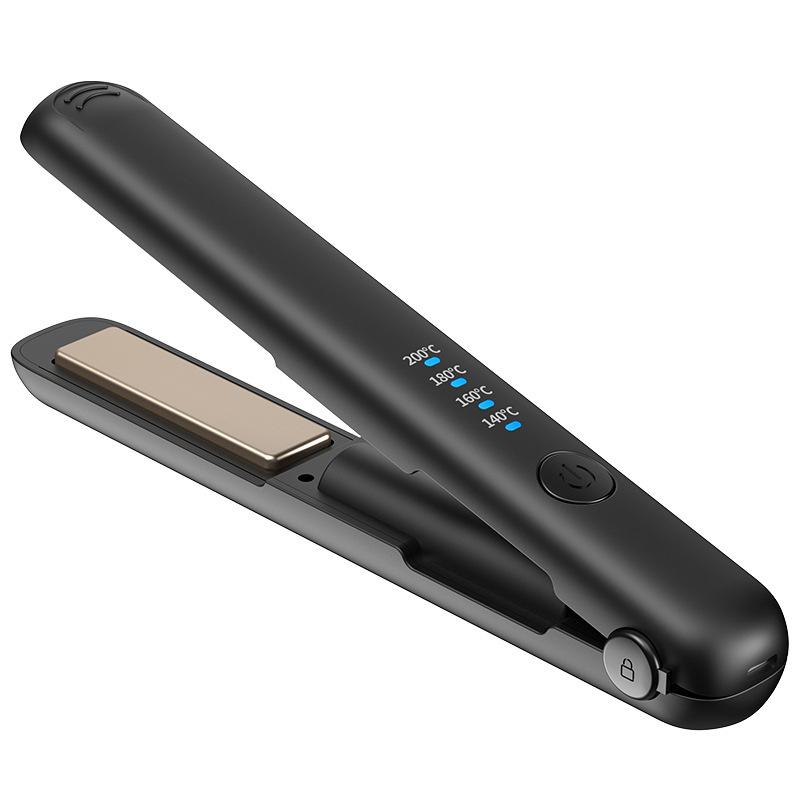 ワイヤレスストレートナー直巻両用充電カーラーUSBクリップミニポータブルhair straightener|undefined