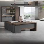 简约现代办公桌经理主管桌大班台 高档大气电脑桌轻奢老板办公桌