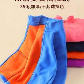 巴拉巴拉儿童秋装加绒加厚男童冲锋衣内胆冬季女童摇粒绒抓绒外套