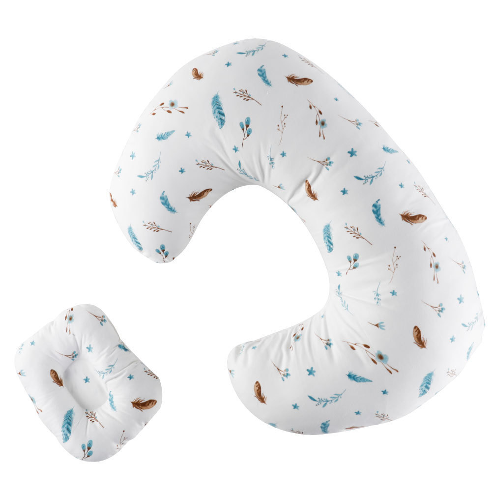 Almohada multifuncional de alimentación para bebés de Amazon transfronteriza Almohada de lactancia Baoma Almohada anti-vómitos Four Seasons Transpirable y extraíble