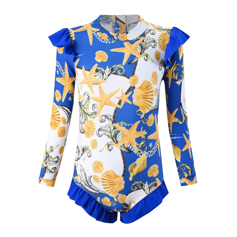 Filles Petites Fleurs Une-pièces Vêtements De Wimwear Personnalisés display picture 11