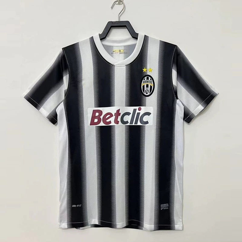 Заводская прямые продажи классической ретро серии Juventus футболка Juventus ретро коротким рукавом футбольная форма