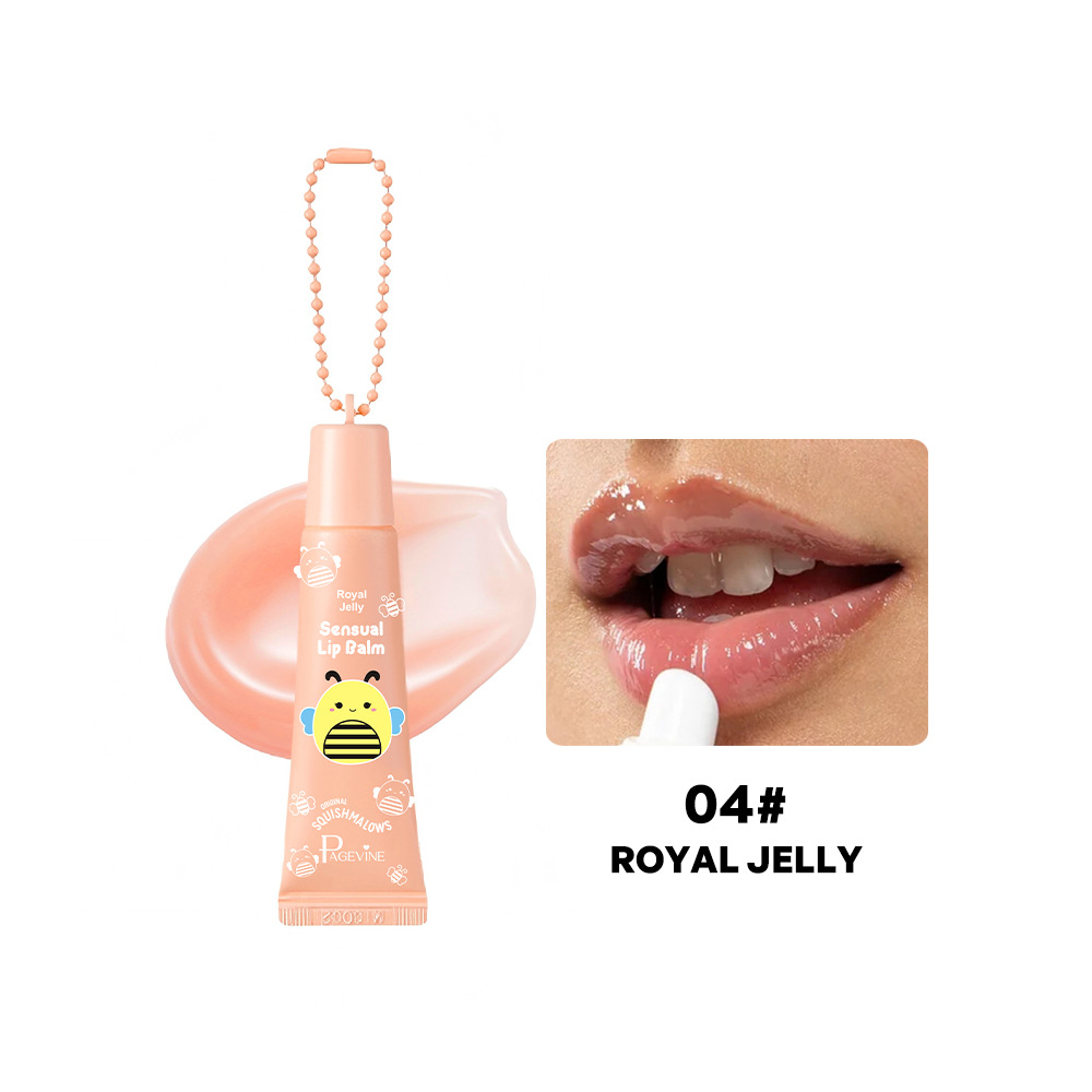 Amazon PAGE VINE serie de dibujos animados de frutas colgante esmalte labial refrescante y hidratante brillo labial comercio exterior transfronterizo