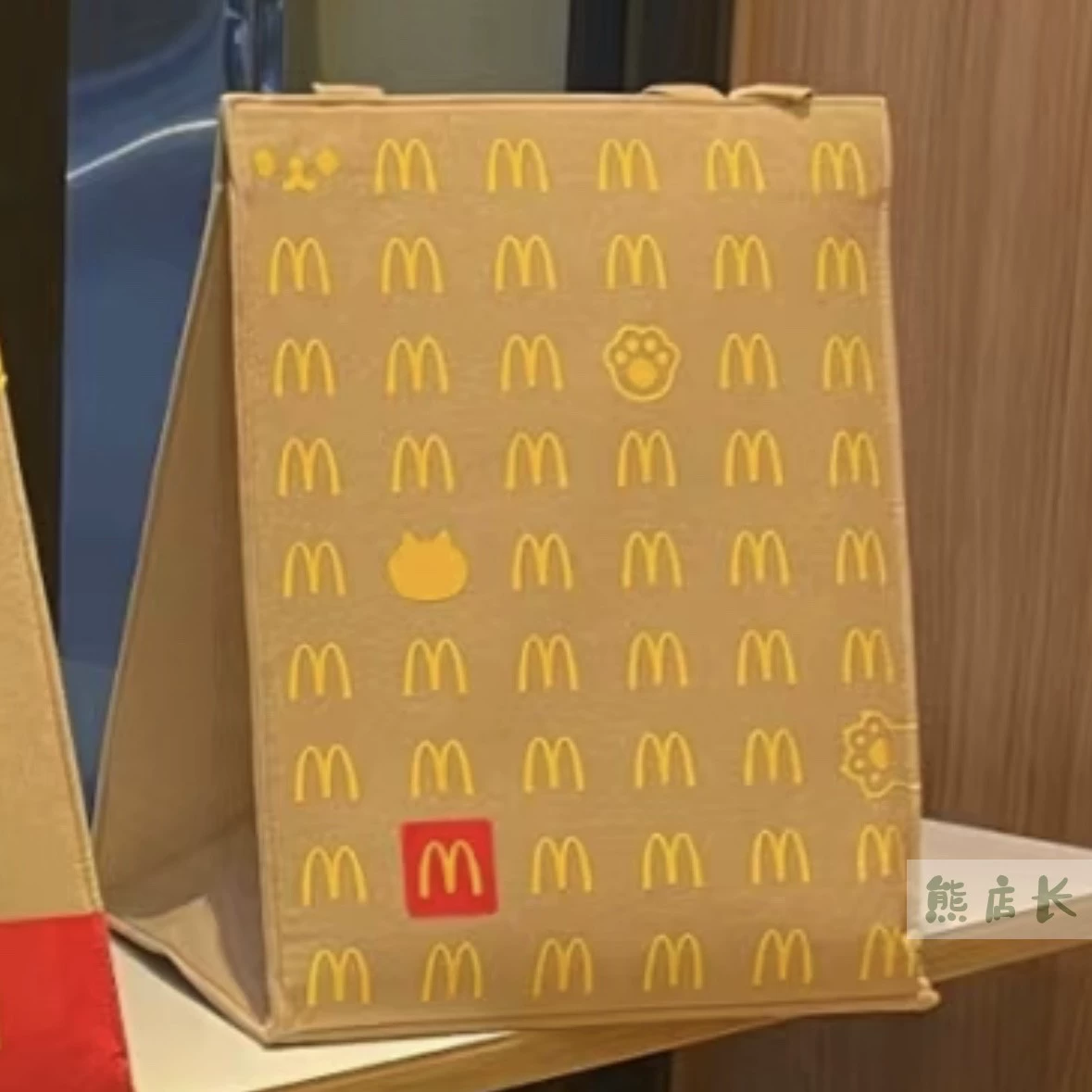 2023 Подлинная кототерем McDonald's котNest сумка сумка из фетра зимой можно выходить с собакой дом царапается вокруг доски