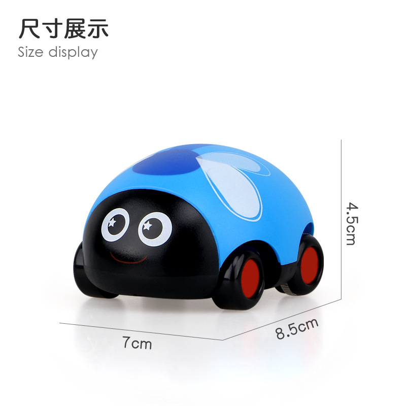 Niños coche de juguete de retroceso bidireccional va hacia adelante y hacia atrás inercia mini coche de juguete para niños coche de niño