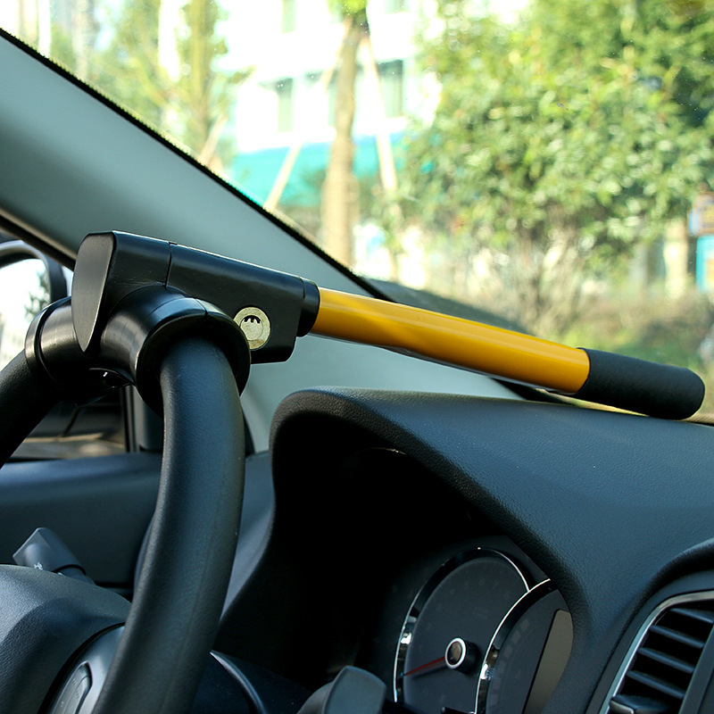 Cerradura del volante de automóvil hipotecado Cerradura antirrobo Cerradura del volante de automóvil Cinturón de seguridad Cerradura del volante de automóvil