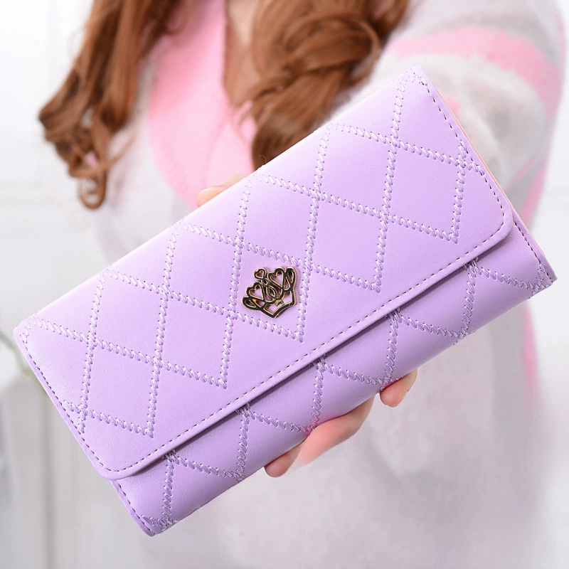 绮嫚诗 Wallet, long shoulder bag, Korean style