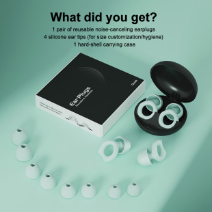 Cross-Border Silicone Soundproof Earplugs Anti-Noise Super Ultra-Quiet Sleep Special Concert Waterproof Swimming Industry