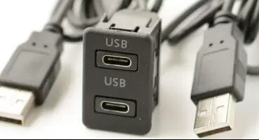Usb+2Rca Switch Seat, Mobil şarj cihazları - double-type-c-transposon