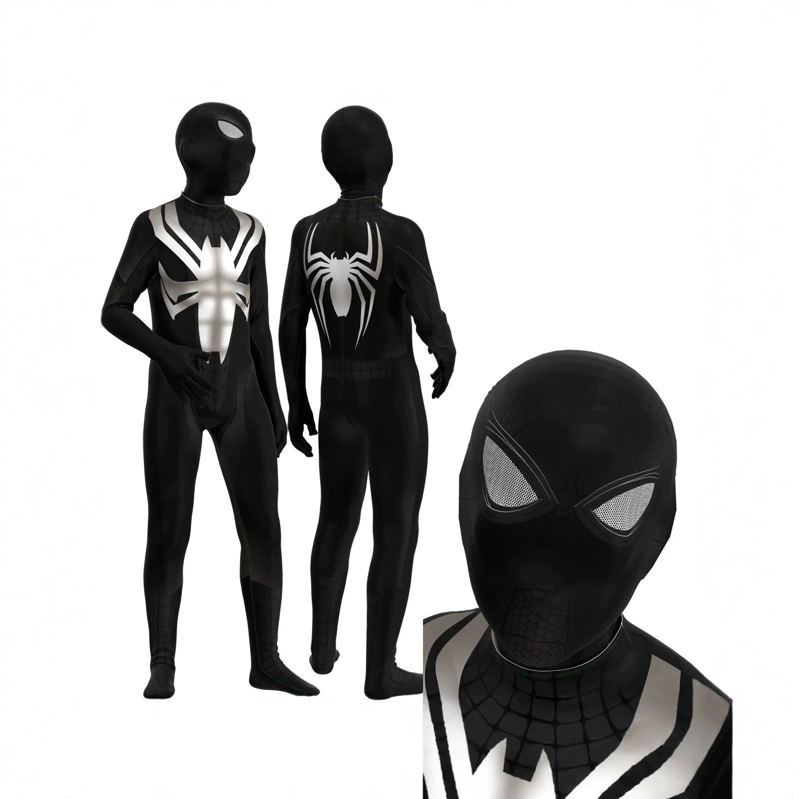Mono de Cosplay para Niños Spider-Man 2 de Poliéster para Halloween y Fiestas image 7