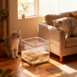 鱼缸;密封盒储物罐;收纳盒