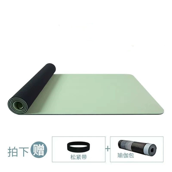 Green grass [yoga mat + straps + net bag]
