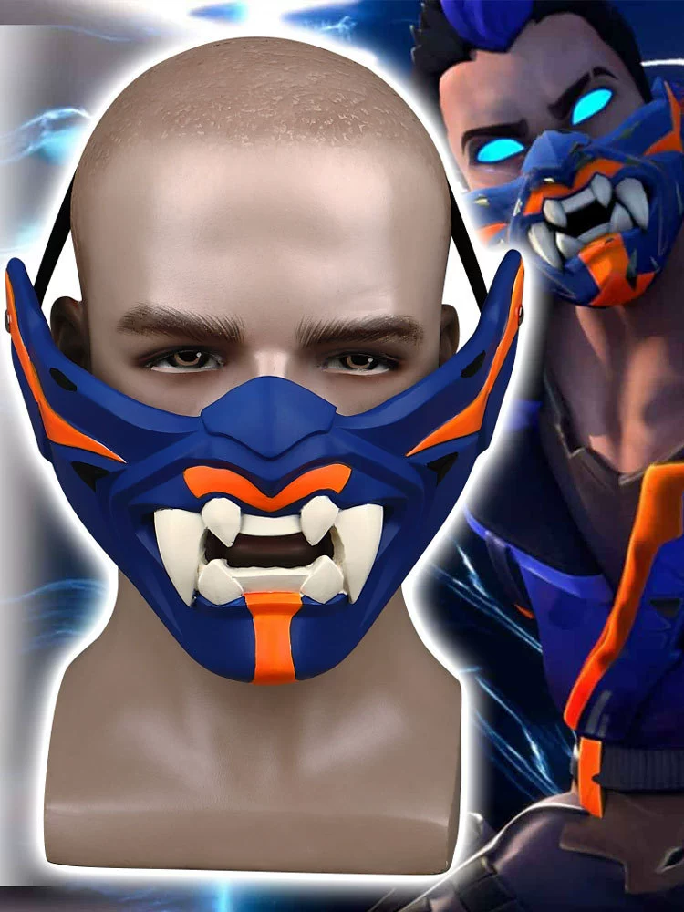 Бесстрашный контракт ночная маска ночь роса йору Половина лица Хэллоуин выступление маскарадное платье косплей реквизит