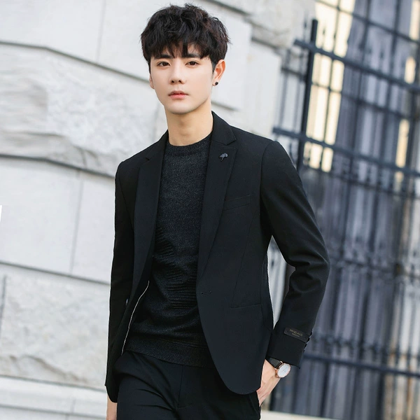 Black suit, trousers