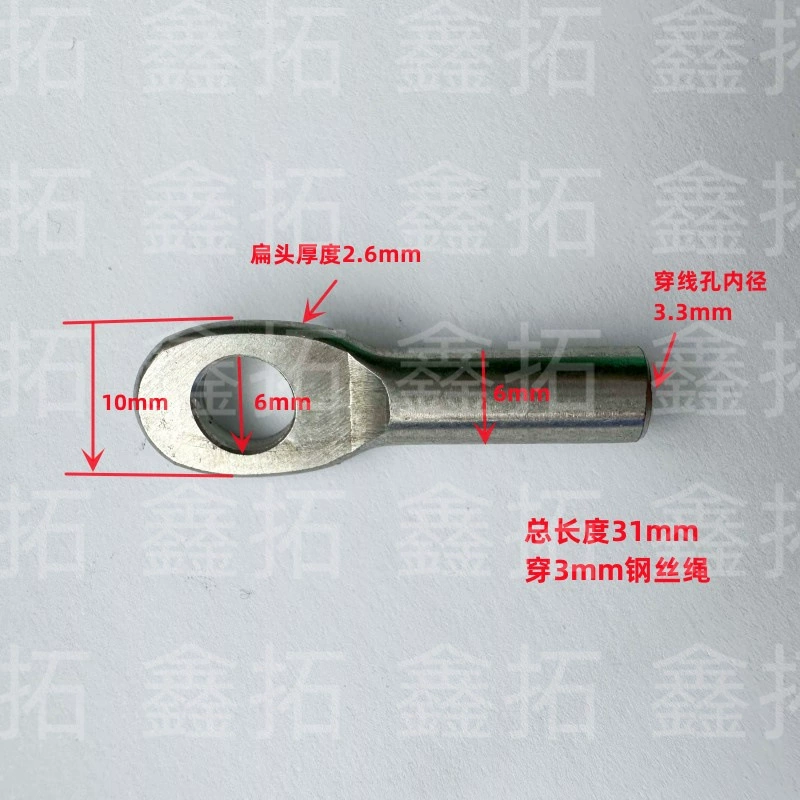 Поставка 3 мм трос с нержавеющей стали рыбий глаз линия терминал тренажер трос аксессуары разбрасыватель кабель