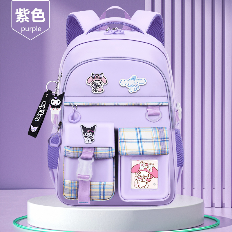 Mochila escolar de niñas para estudiantes de secundaria secundaria y secundaria, mochila de hombro ligera impermeable de gran capacidad para niños de grado 36