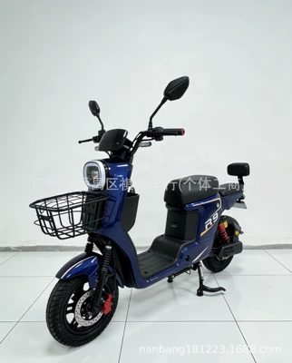 Cross-Border Supply of 009Pro Electric Vehicles Elektrikli motosikletlər - blue-export-bare-bike-battery-not-included