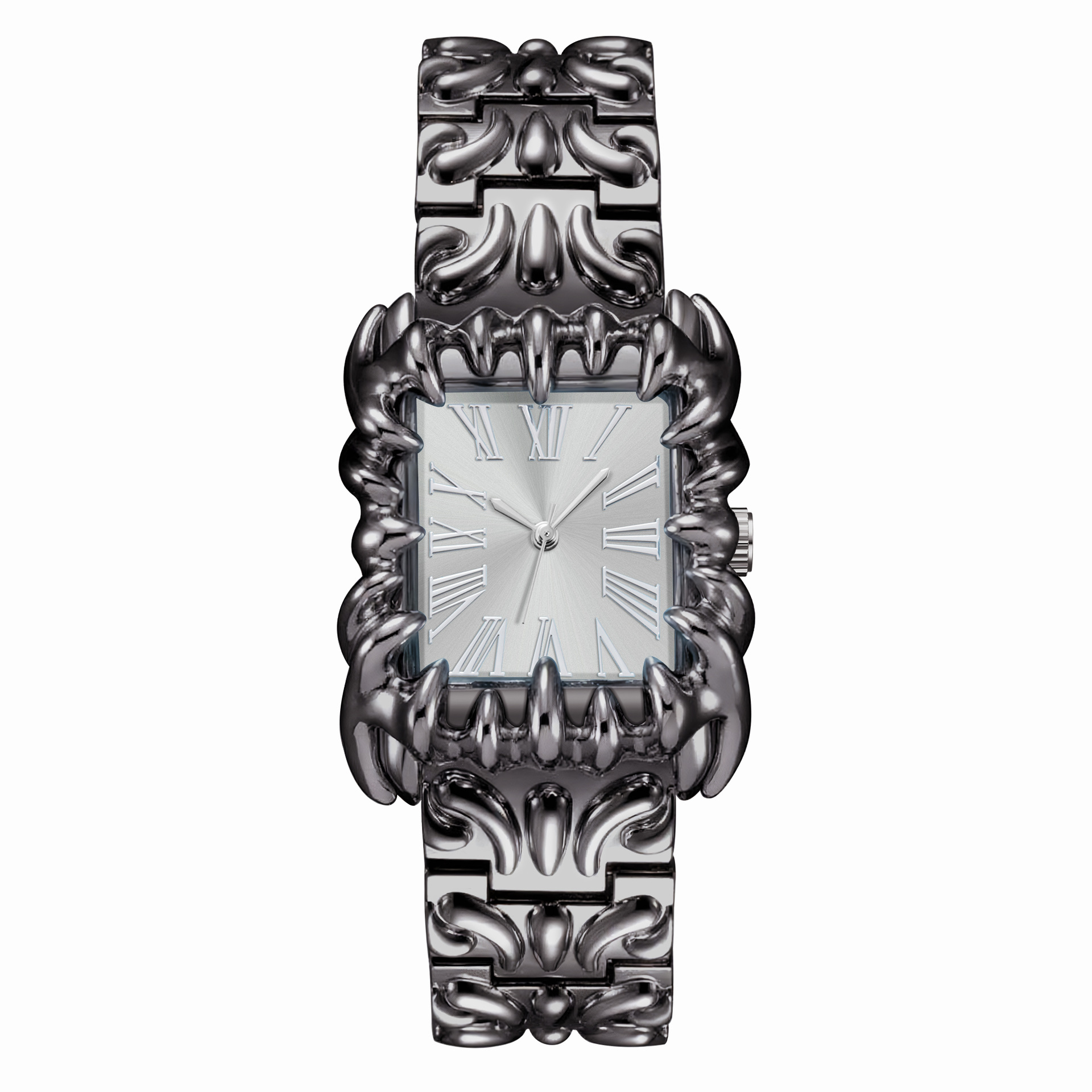 Original Claw Millennium Watch Men's Fashion Retro Y2K European and American Special-Shaped High-End Trendy Brand Ins Niche Quartz Watch