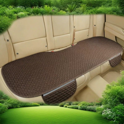 Anti-Slip Seat Cover for – Seat cushion, seat cover - lnh-small-brick-charming-coffee-rear-three-seater