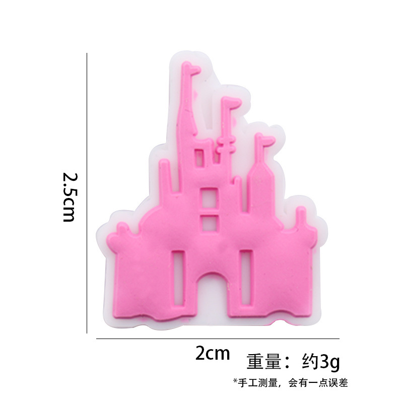 Productos creativos para bebés DIY castillo de dibujos animados joyas de silicona para bebés tetas cadena de dientes molares accesorios de pulsera de diente nuevo