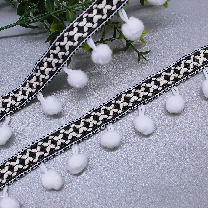 ����ֱ�� ����ë��diy ˫ɫ������Ứ�ߵ�ë�򻨱߼ҷĴ���װ��