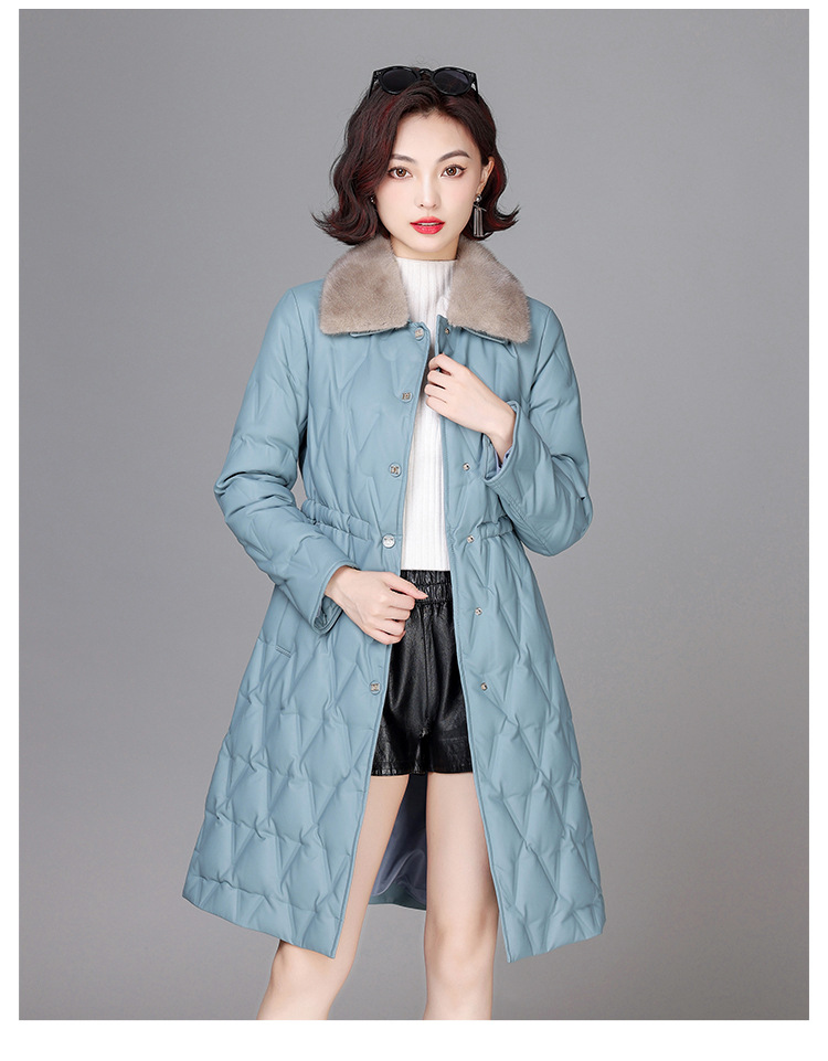 D3669 4860K ÁO DA NỮ HEFTDTH DÁNG ÔM BODY GỢI CẢM SEXY MÙA XUÂN THU ĐÔNG TRUNG NIÊN THỜI TRANG NỮ DA BÒ G06 SẢN PHẨM MỚI