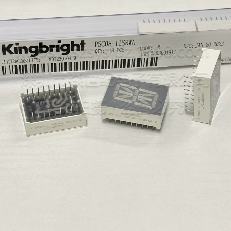 PSC08-11SRWA Аксессуары для светодиодных дисплеев AlphaNum Red 640 нм Общий катод