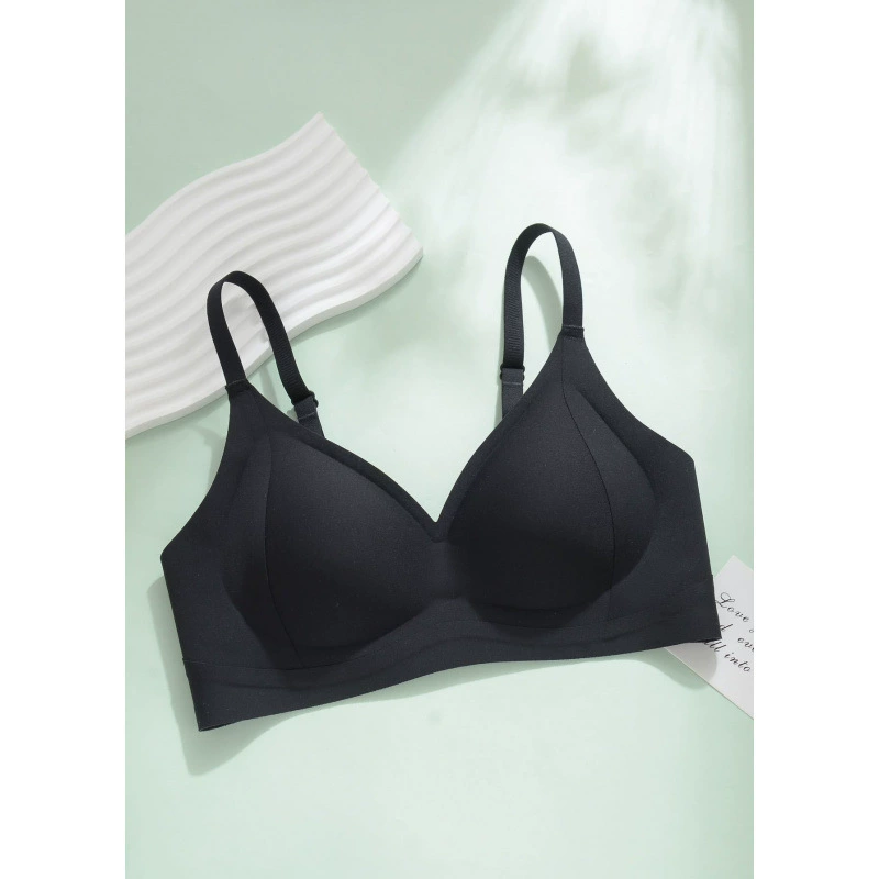 Wireless bra, thin underwear, supporting push up bra, sexy bra top