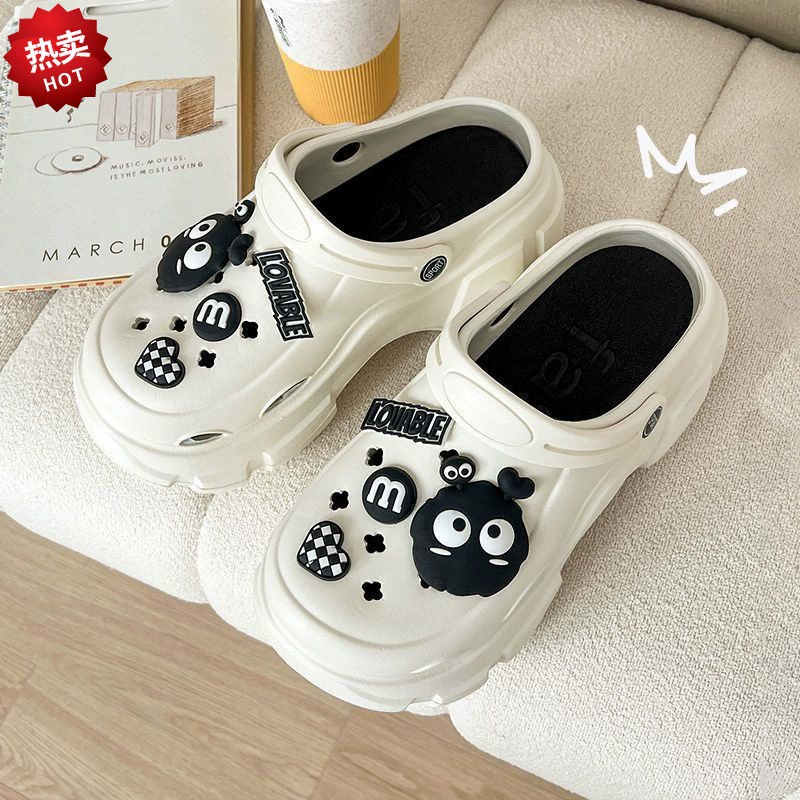 Обувь с дырочкой для женщин eva2024 новый высокий нескользящий и не вонючий