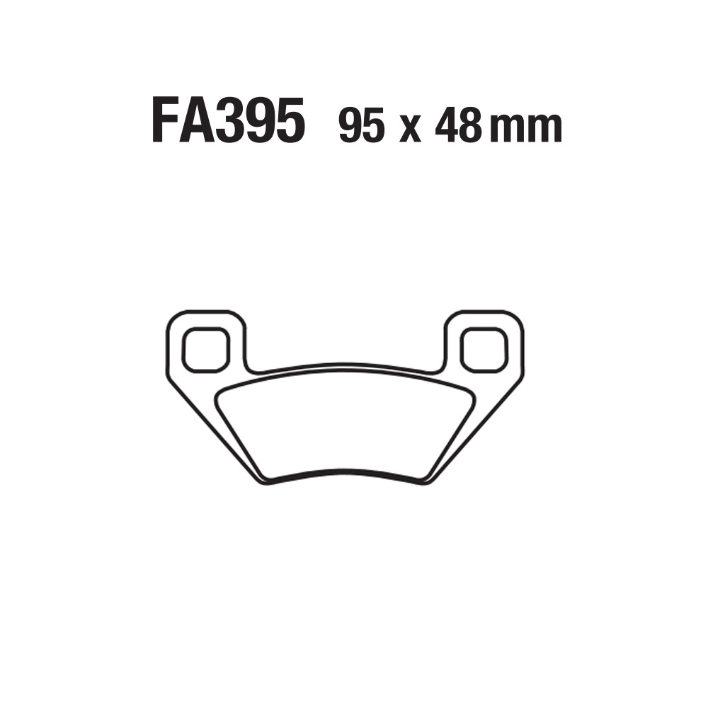 Motocicleta pastillas de freno pastillas de freno pastillas de freno pastillas de freno ATV playa FA395 ARCTIC CAT Arctic Cat