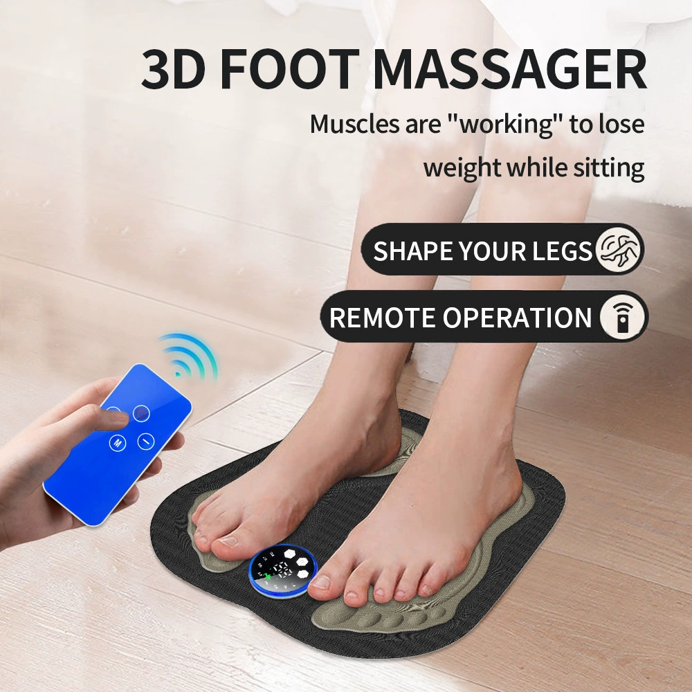 EMS MicroTock Массажная прокладка для ног 3D массажер для ног Подушка для ног Микроток Импульсный массажер для ног