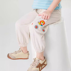 童裝防蚊褲男童夏季薄款兒童褲子夏款純棉中小童寶寶休閒褲潮韓版