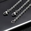 Necklace stainless steel, accessory, men's chain