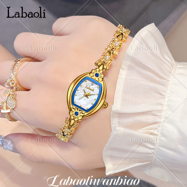 Labaoli Elegant Light Luxury Quartz Movement Strap National Watch Women's Watch Supports Dropshipping