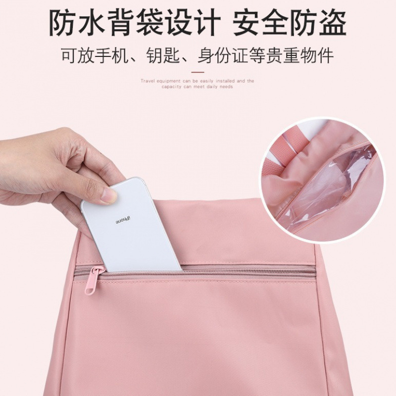 新しい乾湿分離水泳バッグ女性の防水ビーチバッグ収納バックパック水泳バッグフィットネスバッグ|undefined