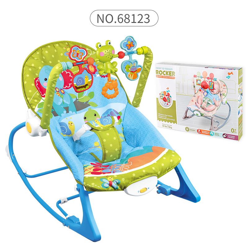 Comercio exterior caliente baby mecedora baby multifuncional música mecedora asiento de asiento mecedora para niños