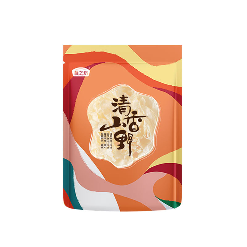 Yanzhifang Tremella 100g bagged dried Tremella fujian Gutian Tremella wholesale North and South dry goods Tremella group purchase