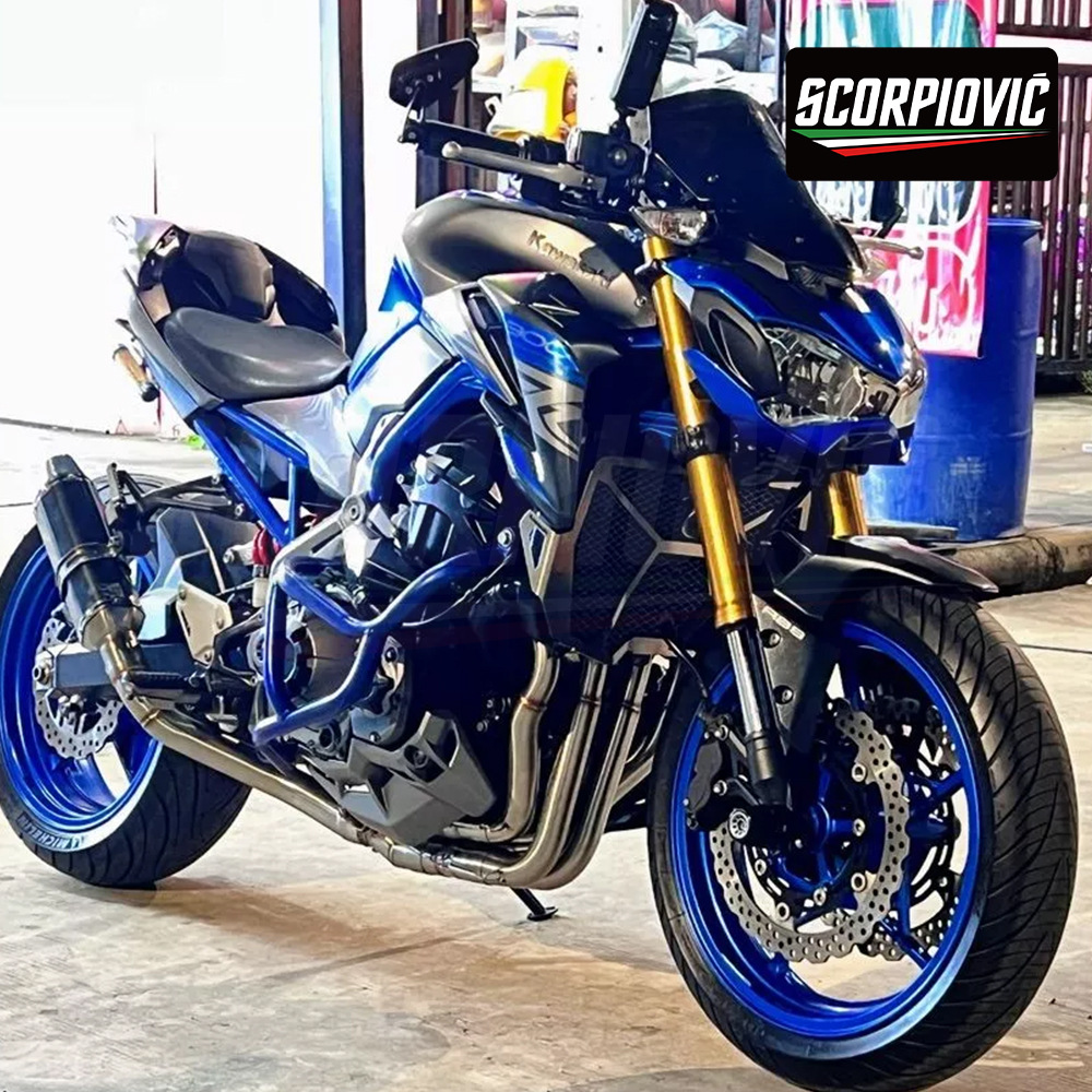 Suitable for Motorcycle Z900A2 Modification, Front Exhaust Pipe, Dream Star Arrow Brand Rear Muffler, 17-26 Years
