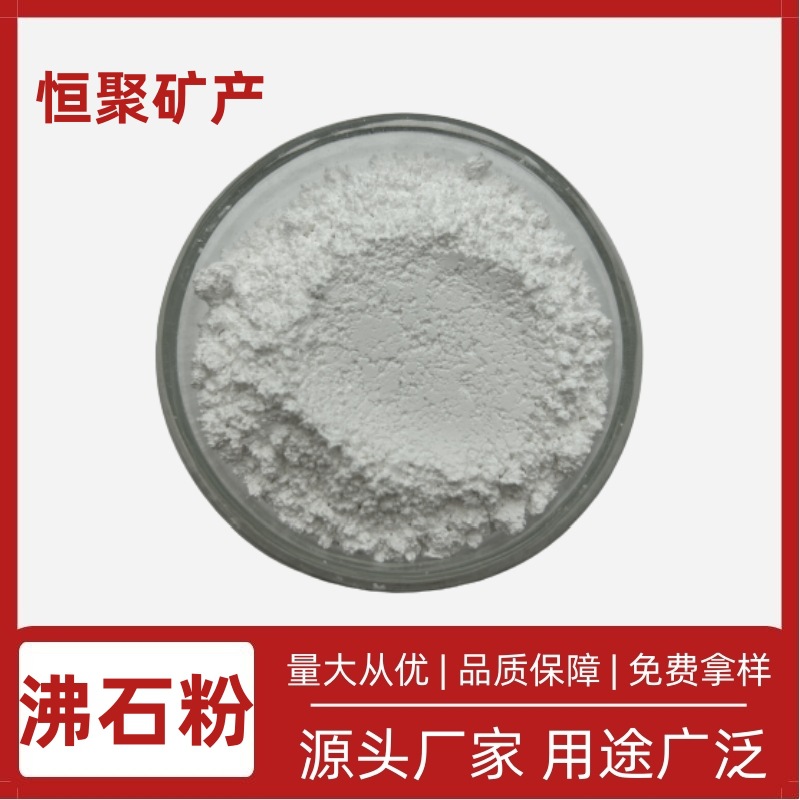 厂家供应 沸石粉 2500目细沸石粉 滤料级沸石颗粒 绿沸石粉