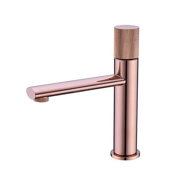 Grifo Mezclador para Lavabo Sobre Encimera 30031 de Cobre Monomando Agua Caliente y Fría image 13