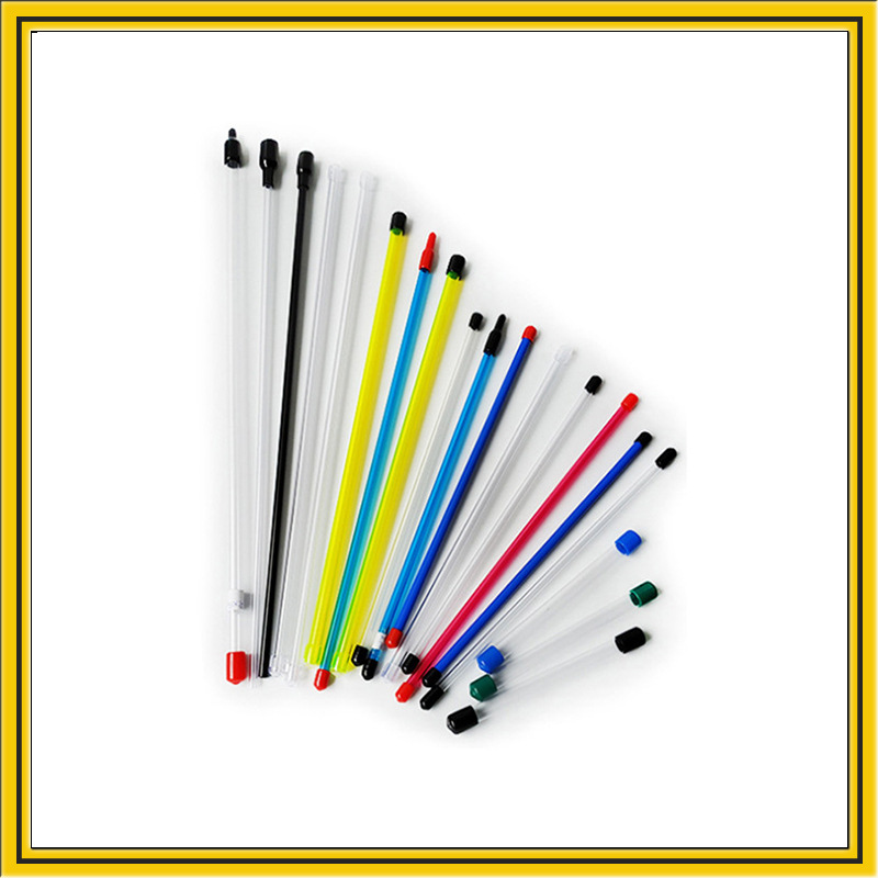 PVC逗猫棒玩具专用杆吊杆经典DIY工艺品仙女棒配件彩色塑料硬管