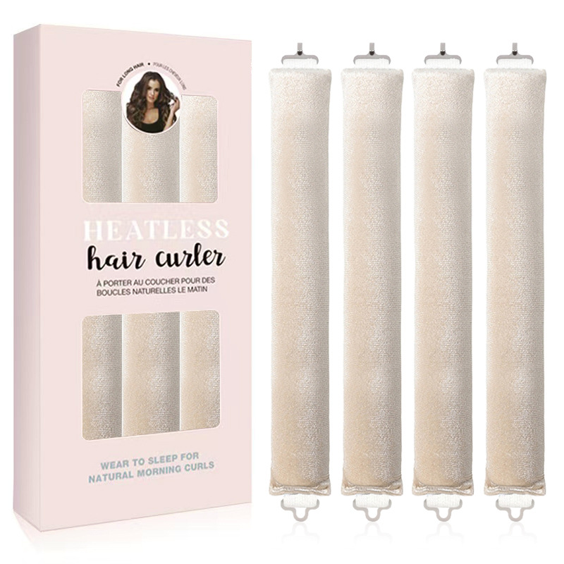 Perezoso rizado estilo de cabello libre de rizos ondas grandes sueltos sin calor rizador de cabello para dormir cortar el cabello rizado de cola