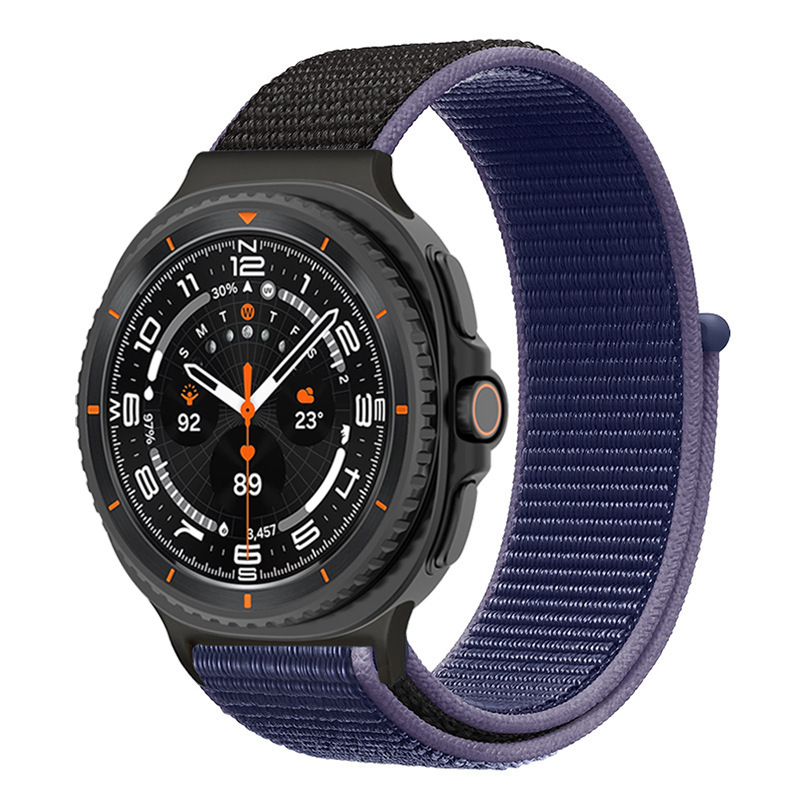 适用三星watch8手表带Galaxy watch8Classic魔术贴回环式尼龙表带|undefined
