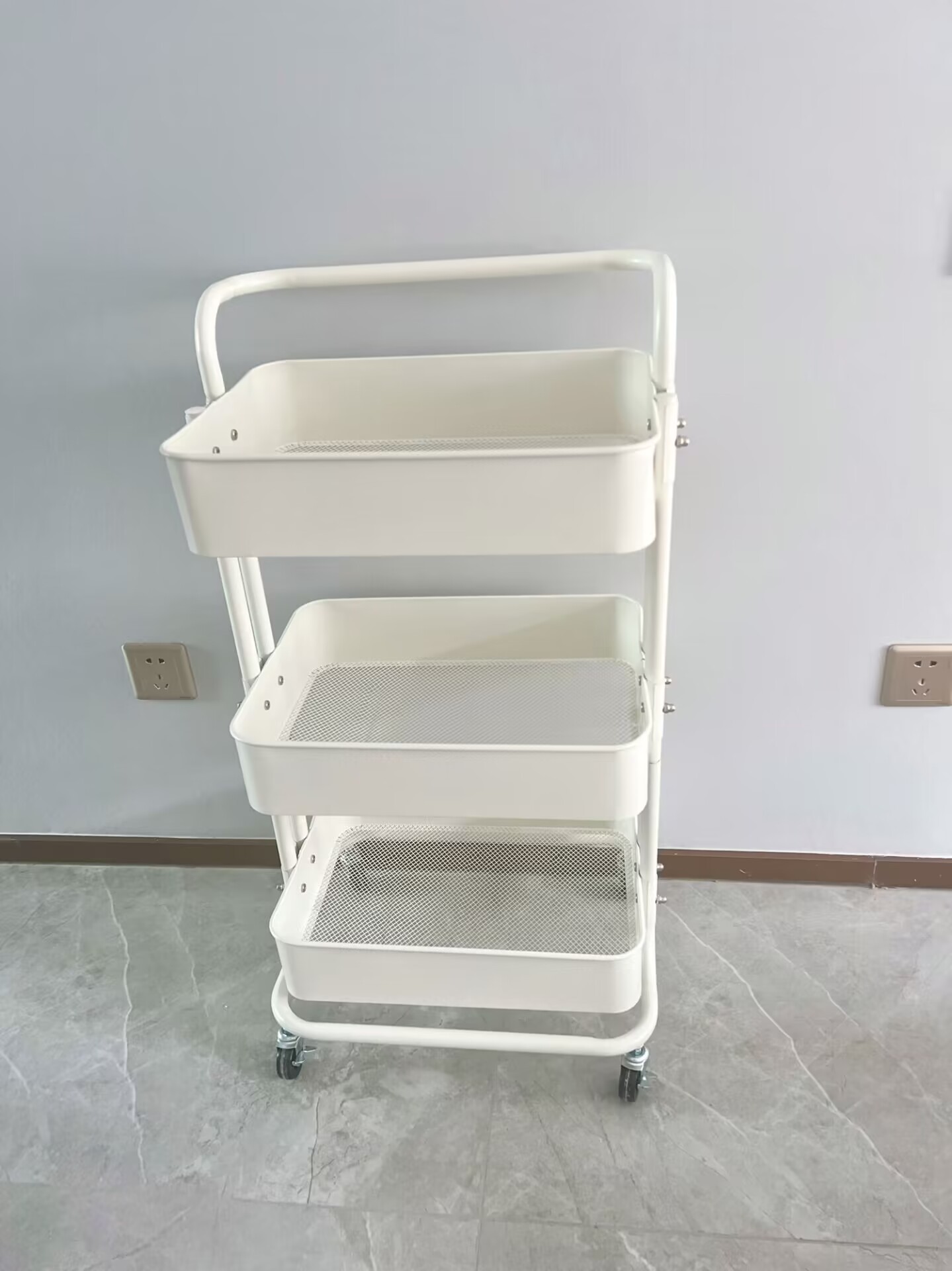 두꺼운 3 층 흰색
