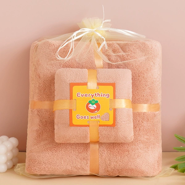 Plain khaki (everyting card square towel)