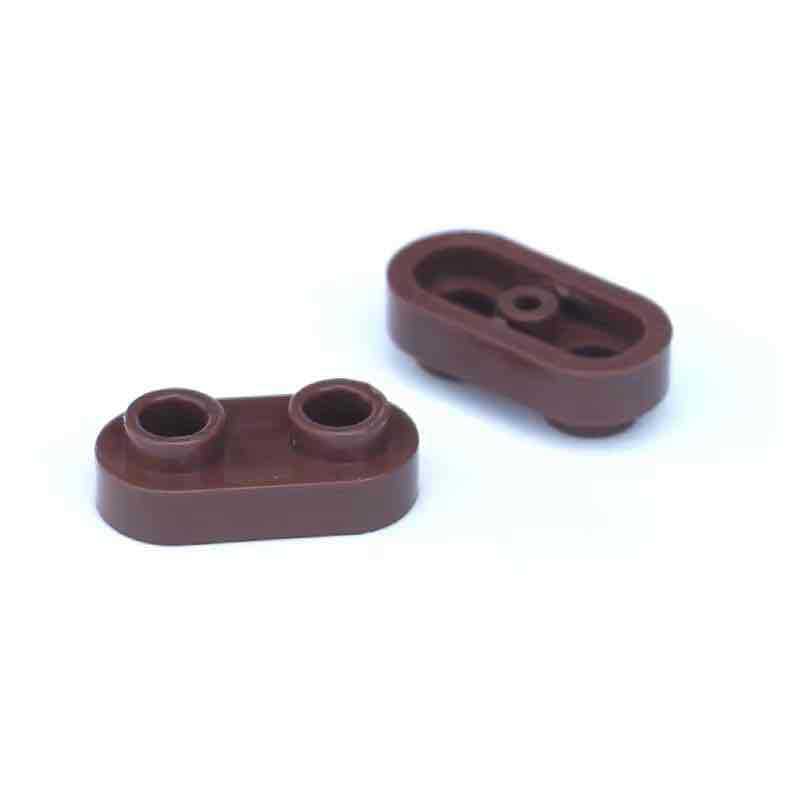 1.0kg Approximately 3715 Particles Compatible with Lego 35480 Small Particle Building Blocks 1X2 Rounded Corner Plate