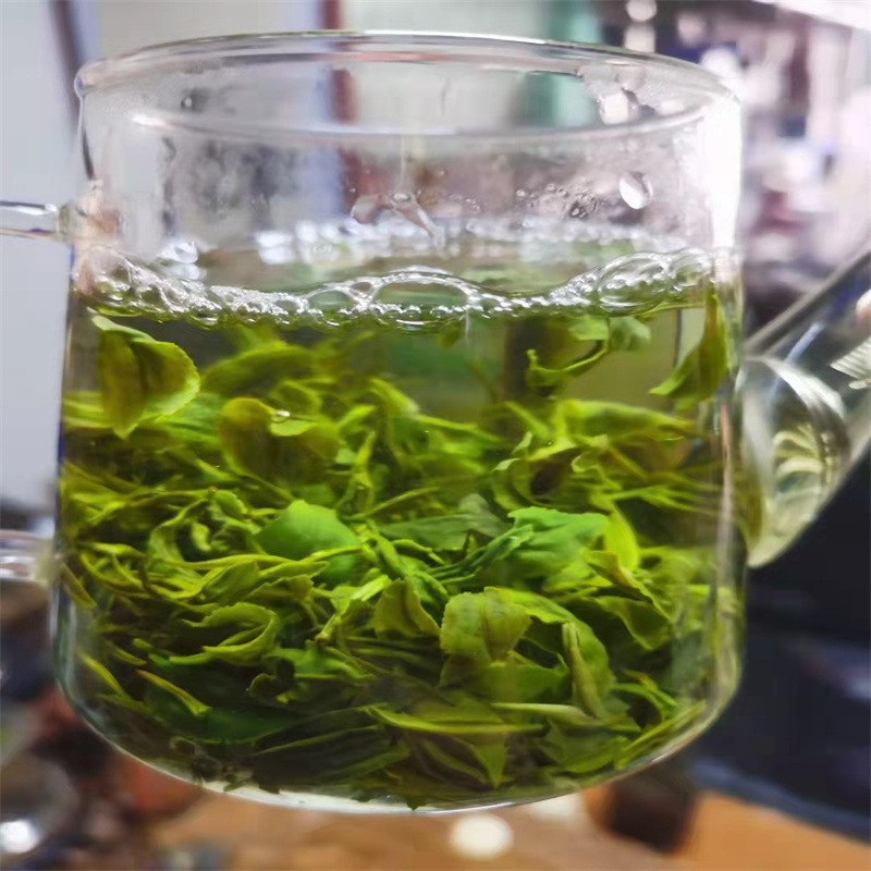 Shandong Rizhao green tea fragrant fragrant bulk bagged Green Tea Tea 500g one-piece delivery