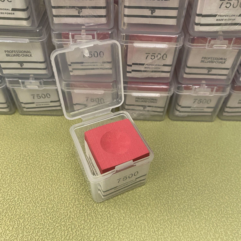 Nuevo producto TP7500 polvo de chocolate Snooker mono grano profesional chino aceite seco palo polvo de billar