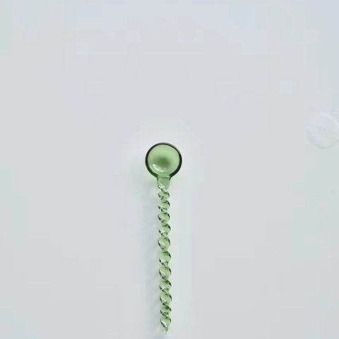 녹색 둥근 숟가락 3CM*15.5CM