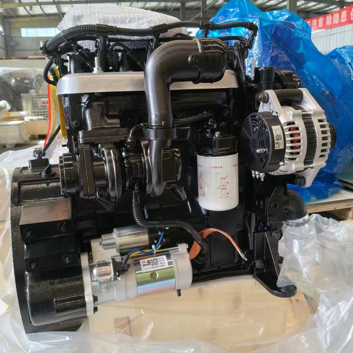 康明斯小马力工程机械 柴油发动机总成QSB3.9-C100国三排放